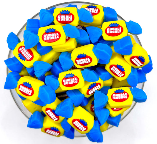 3D bubble gum (HBK exclusive) silicone focal bead