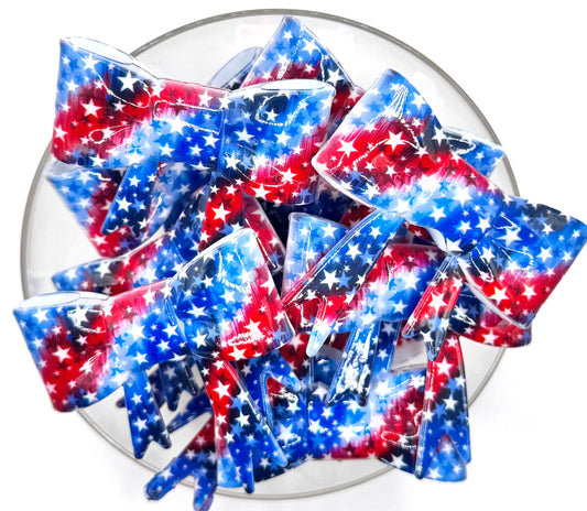 Merica bow (HBK exclusive) silicone focal bead