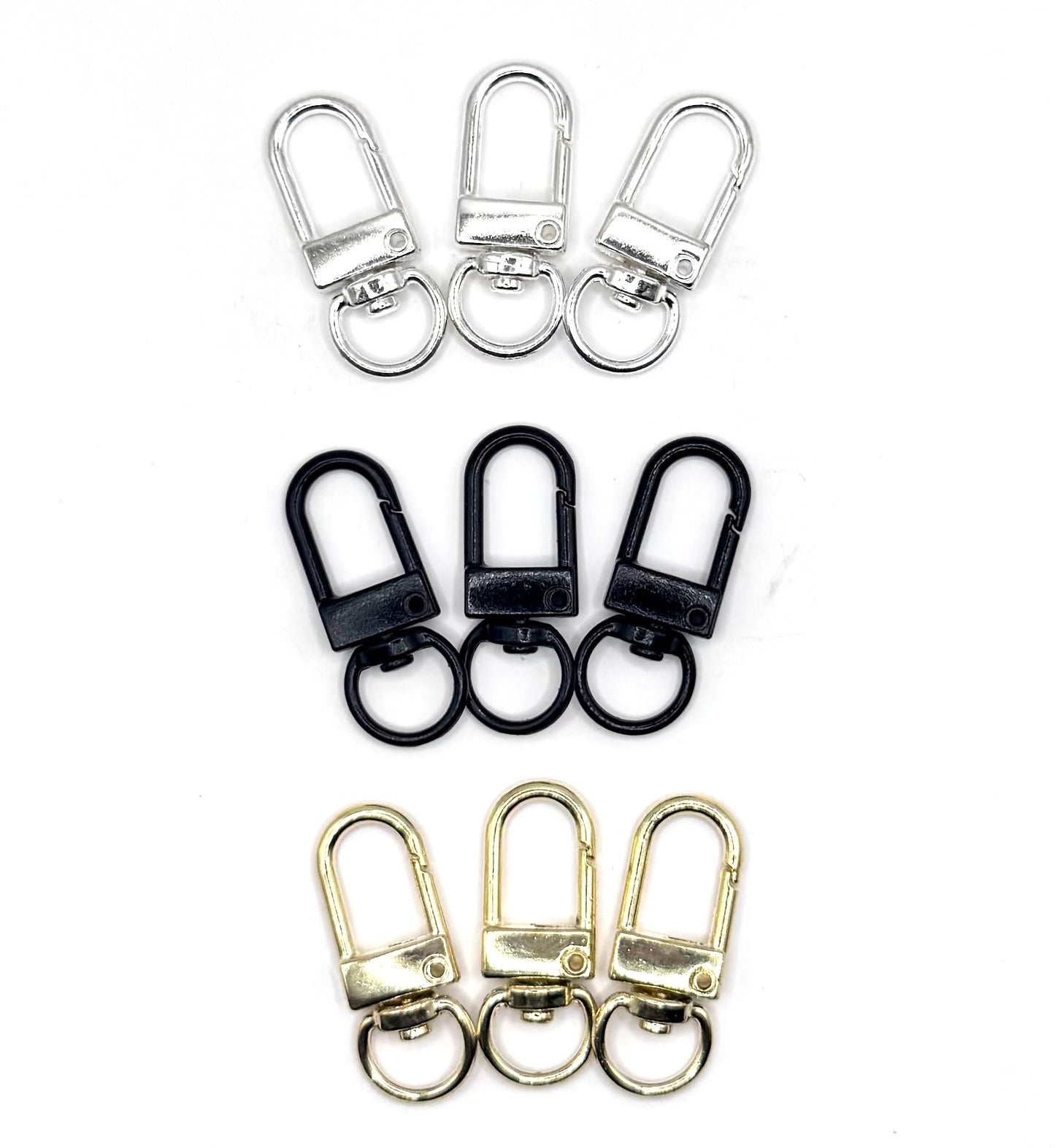 Metal swivel lobster clasp