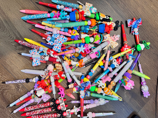 Wholesale premade pens (each pen is labeled a number)