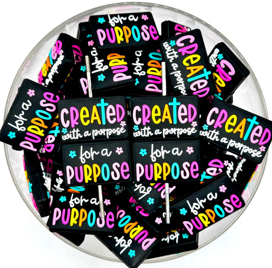 Created with a purpose for a purpose silicone focal bead