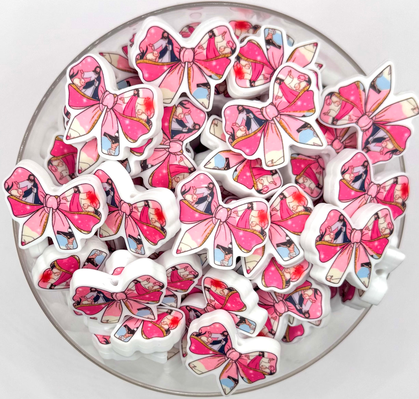 Jesus is Lord (HBK EXCLUSIVE) silicone bow focal