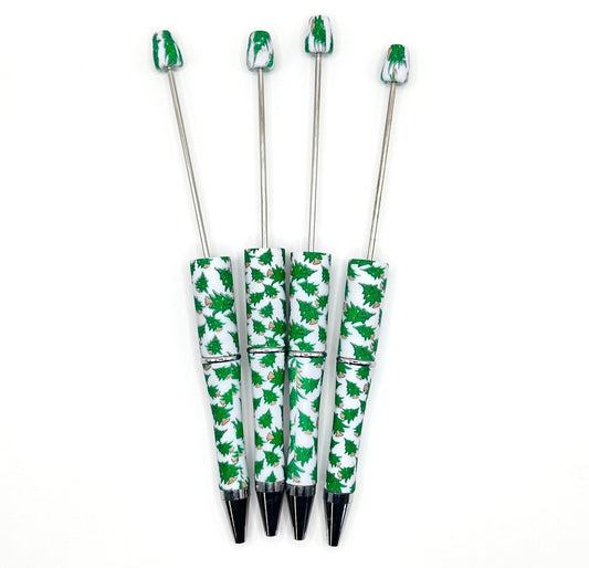 Christmas tree beadbale pen