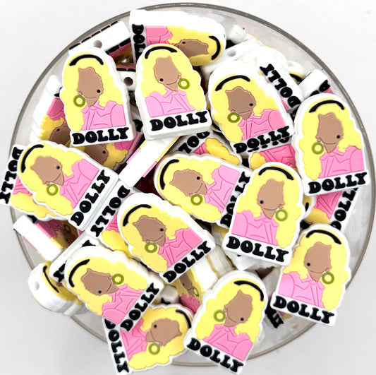 Dolly (HBK exclusive) silicone focal bead
