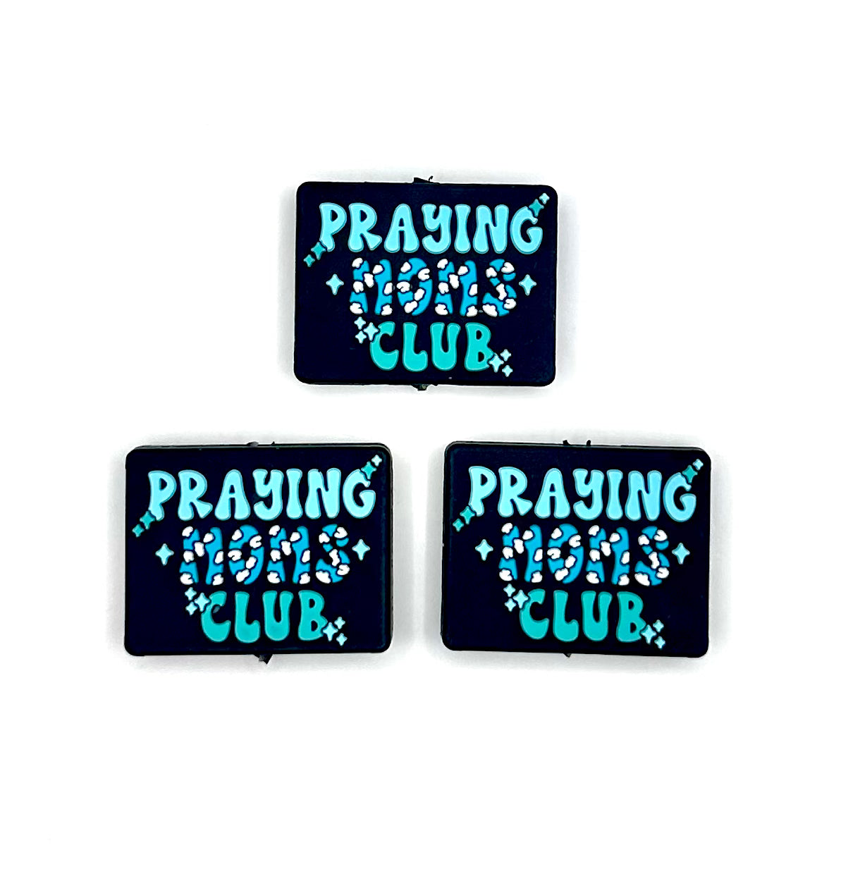 Praying moms club (HBK exclusive) silicone focal bead