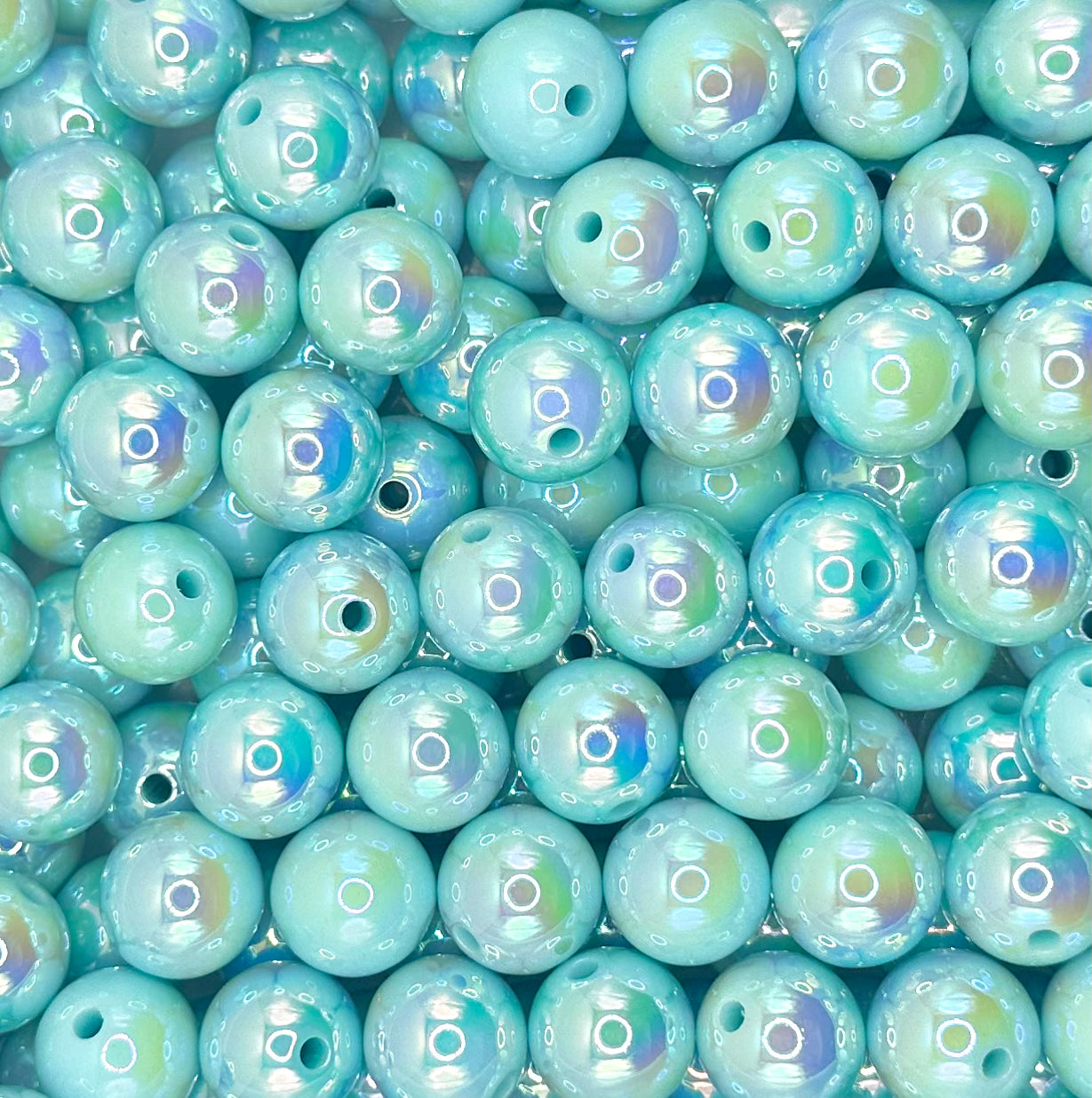 16mm opal acrylic beads