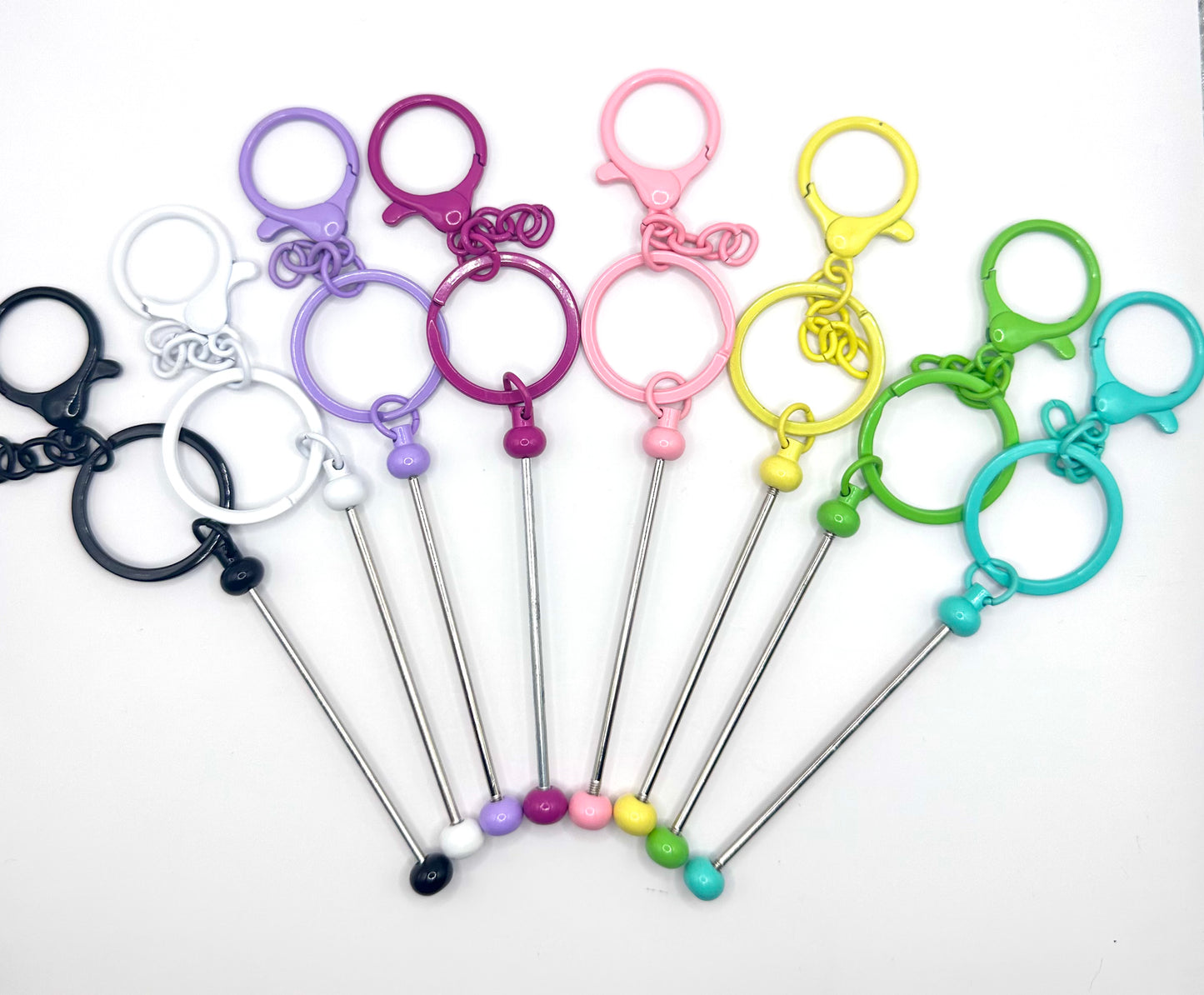 Beadable keychains