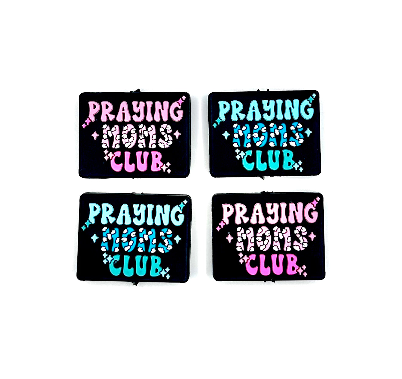 Praying moms club (HBK exclusive) silicone focal bead