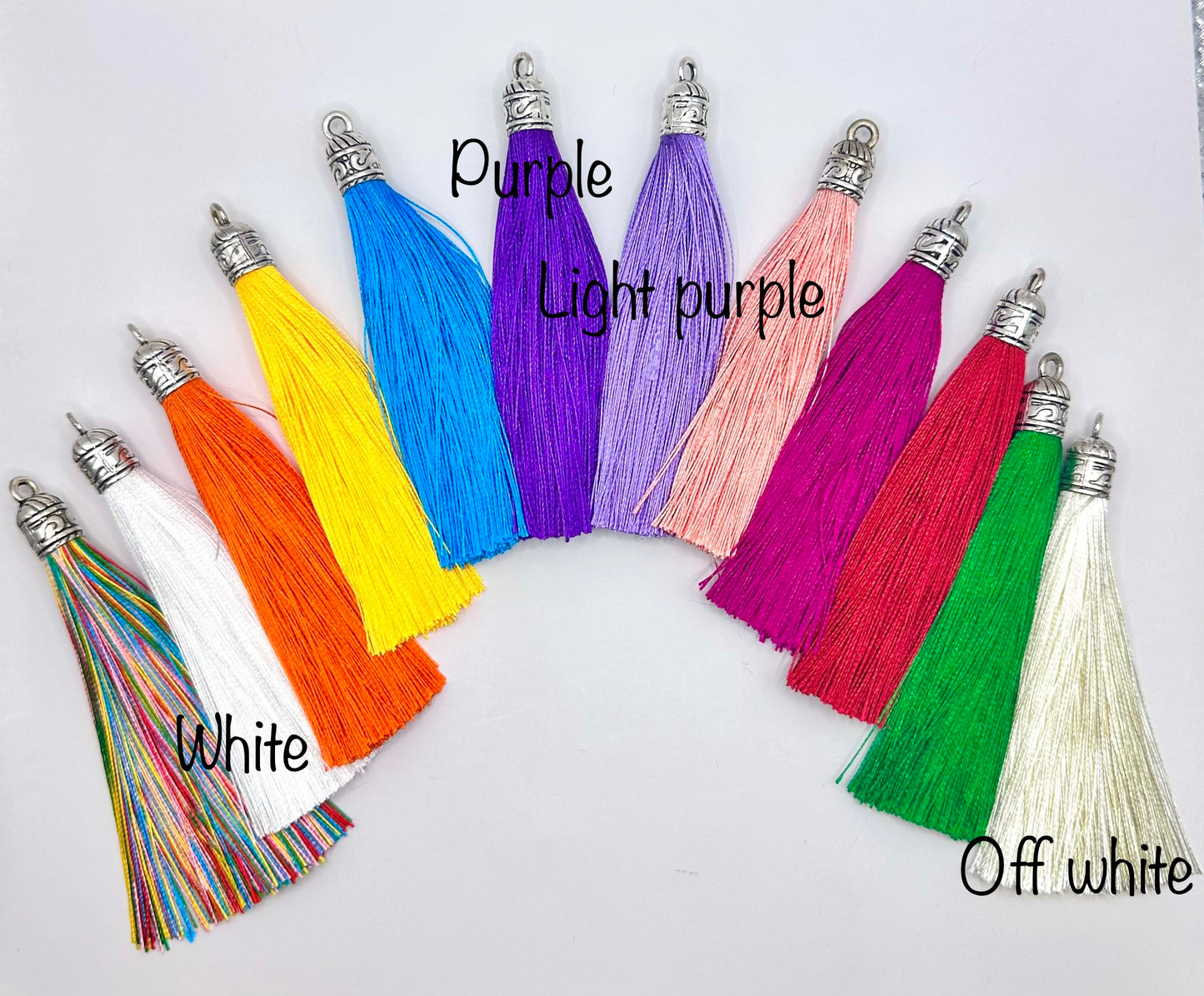 3.75 in tassels (choose your color)